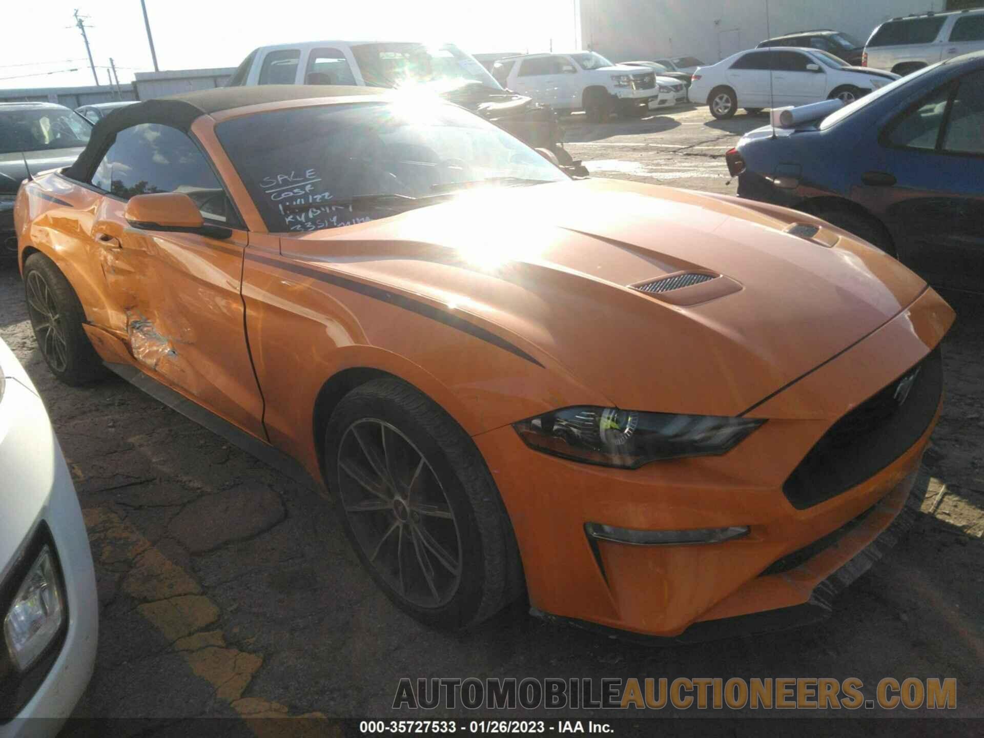 1FATP8UH0K5188795 FORD MUSTANG 2019