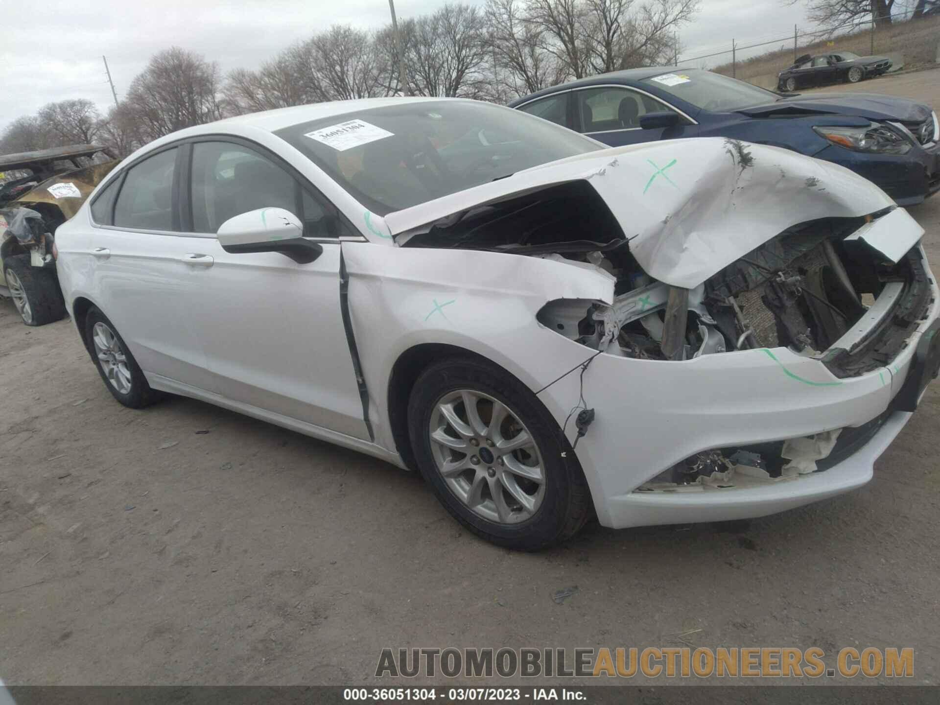 3FA6P0G7XJR178336 FORD FUSION 2018