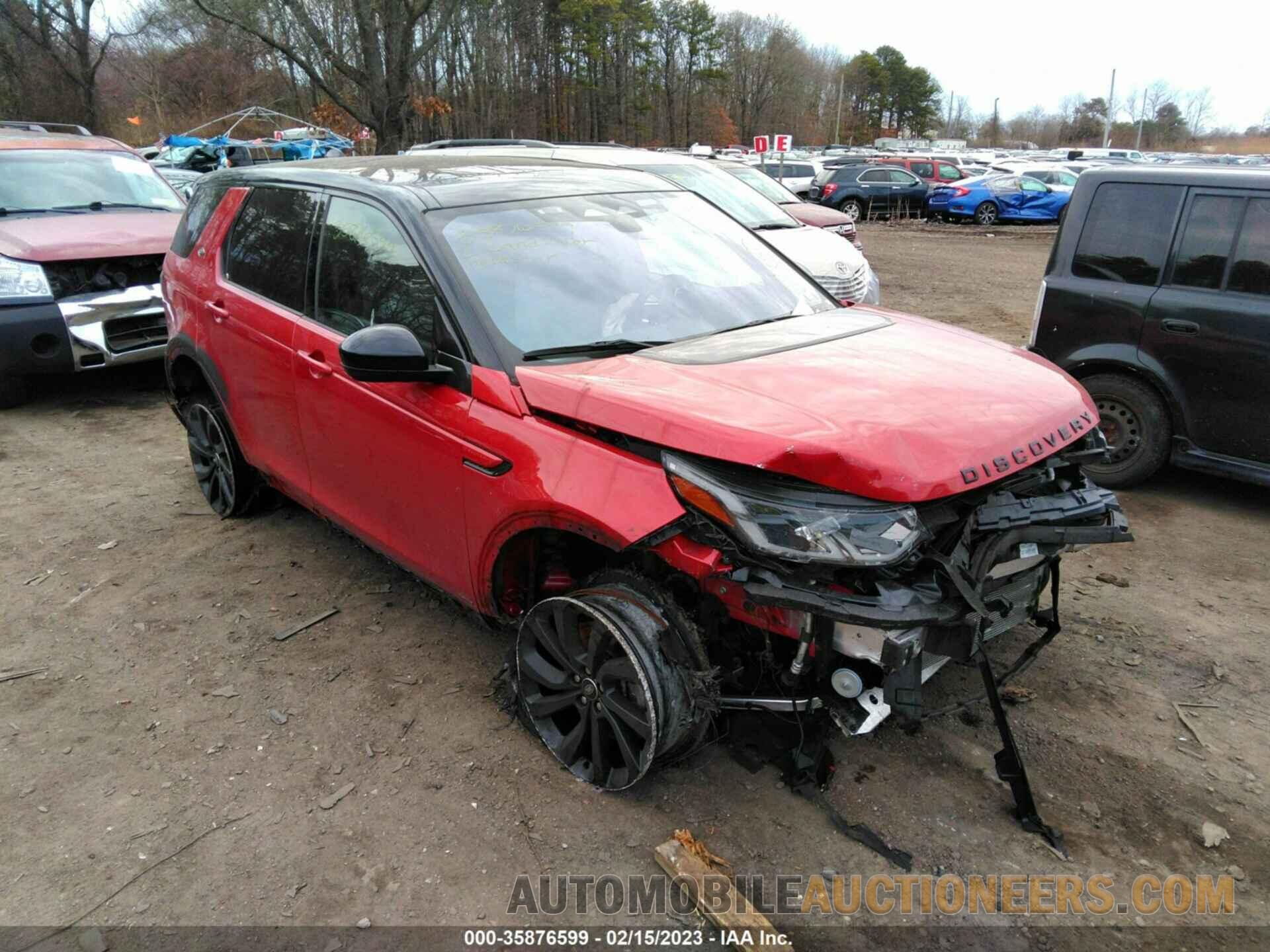 SALCL2FX4MH887817 LAND ROVER DISCOVERY SPORT 2021