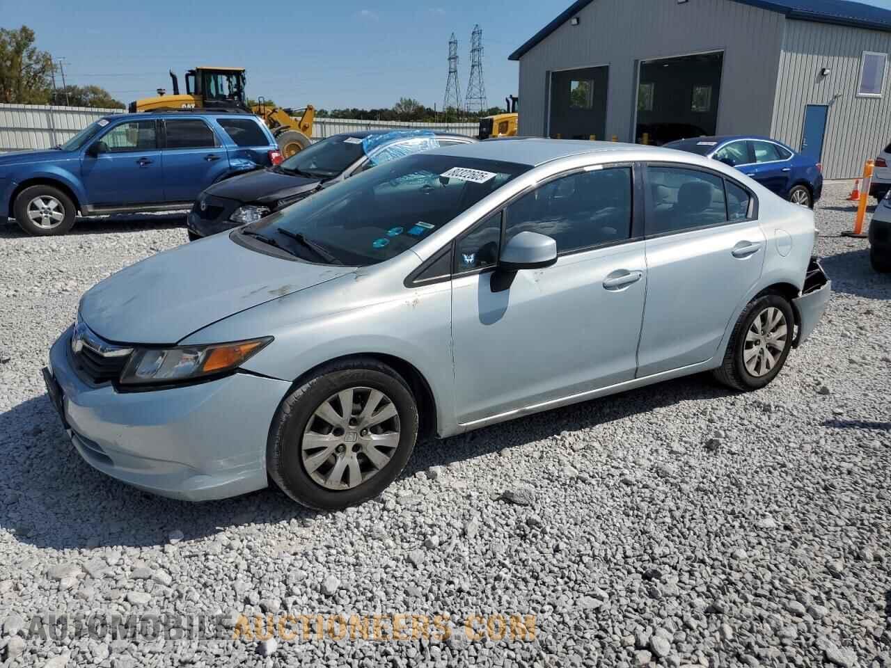 19XFB2F55CE044607 HONDA CIVIC 2012