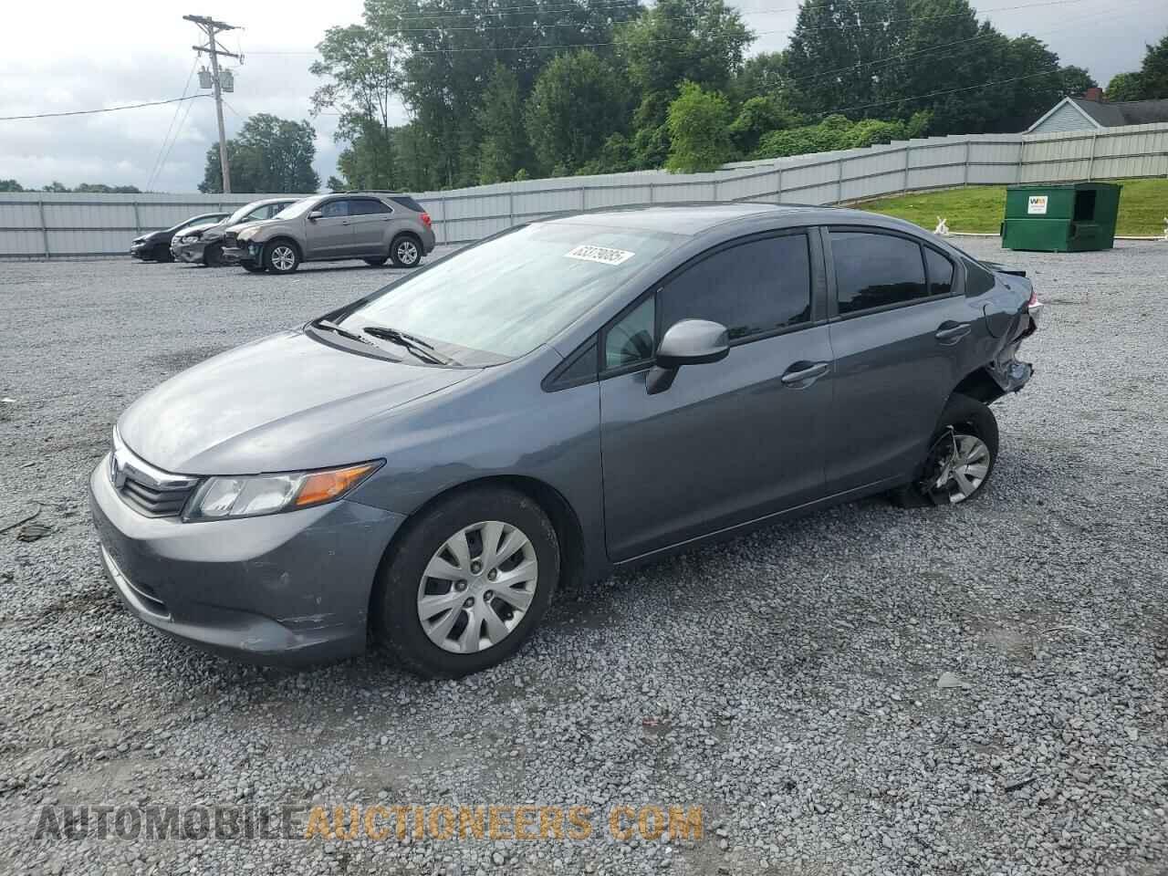 19XFB2F57CE046830 HONDA CIVIC 2012