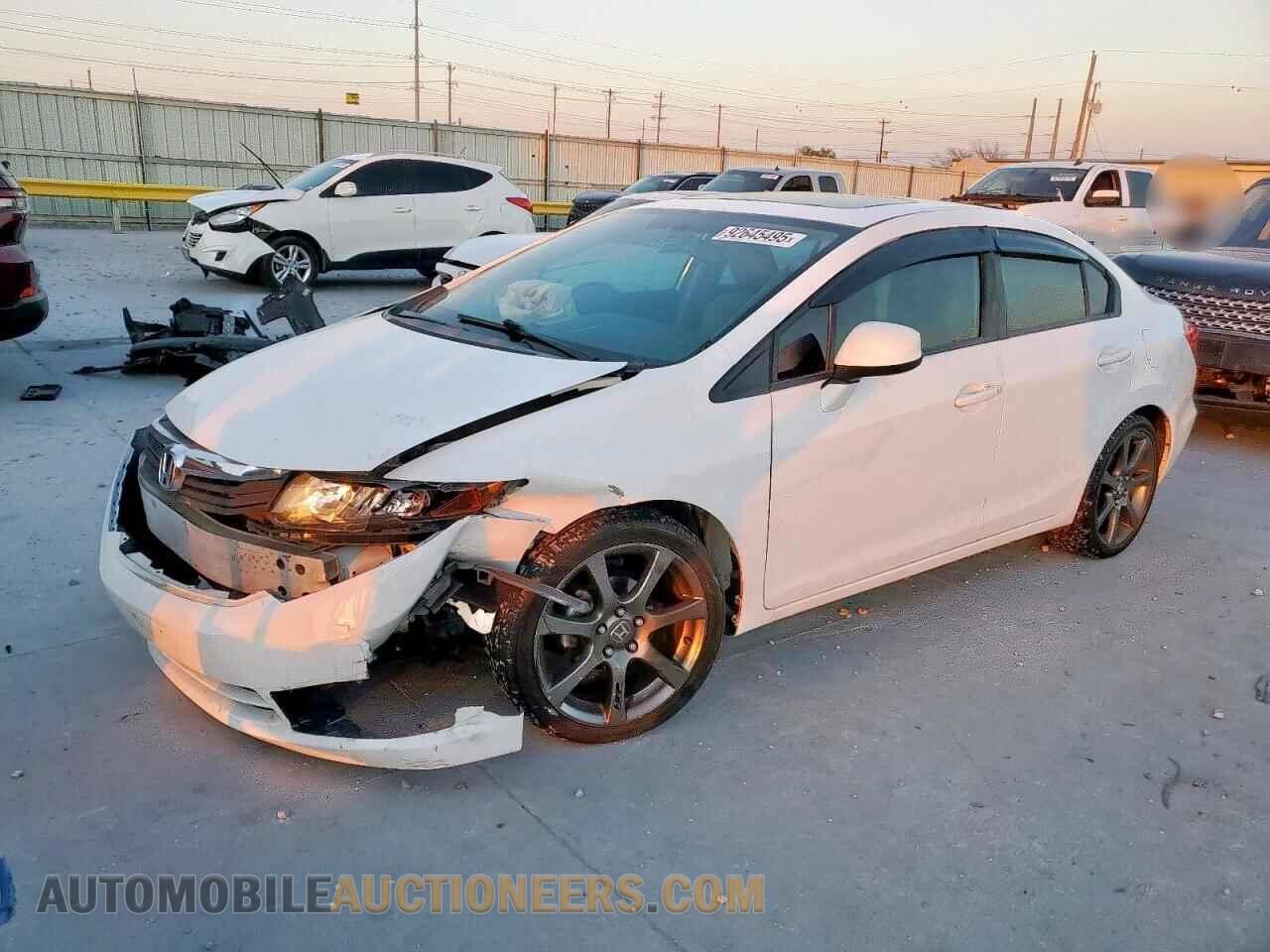 19XFB2F92CE052425 HONDA CIVIC 2012