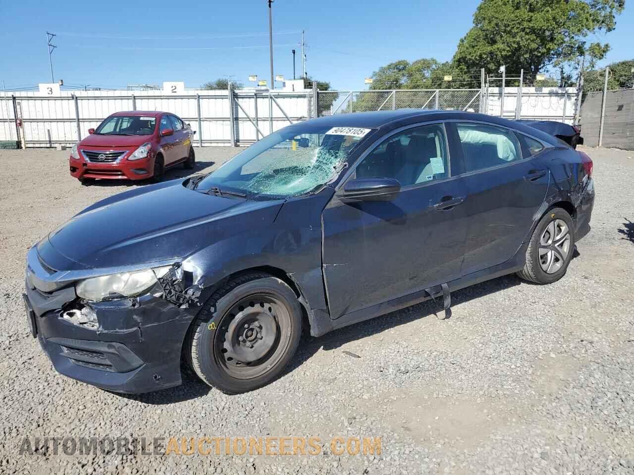 19XFC2F50GE239727 HONDA CIVIC 2016