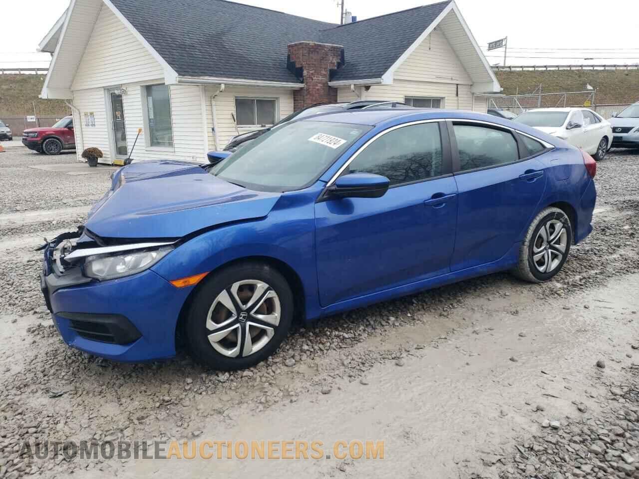 19XFC2F52GE036709 HONDA CIVIC 2016