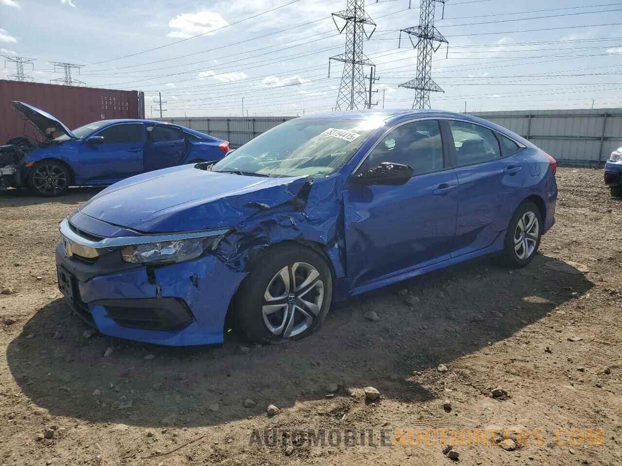 19XFC2F52GE060167 HONDA CIVIC 2016