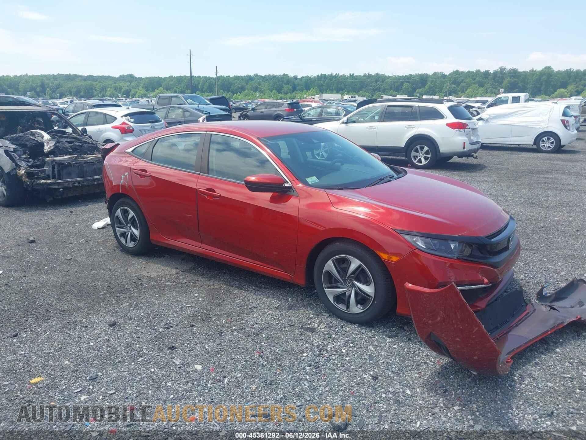 19XFC2F6XLE201974 HONDA CIVIC 2020