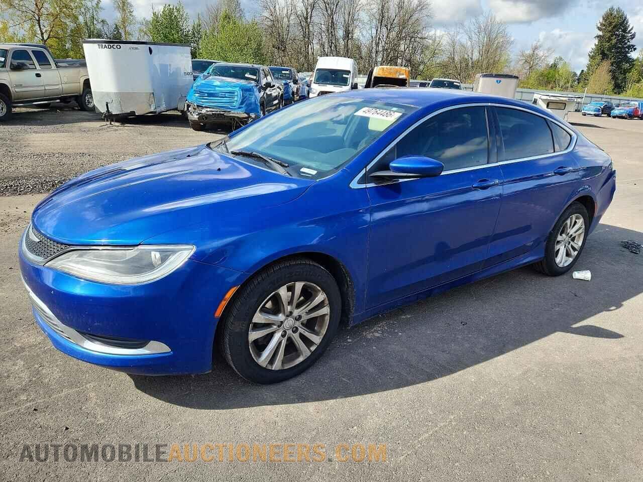 1C3CCCAB0FN636052 CHRYSLER 200 2015