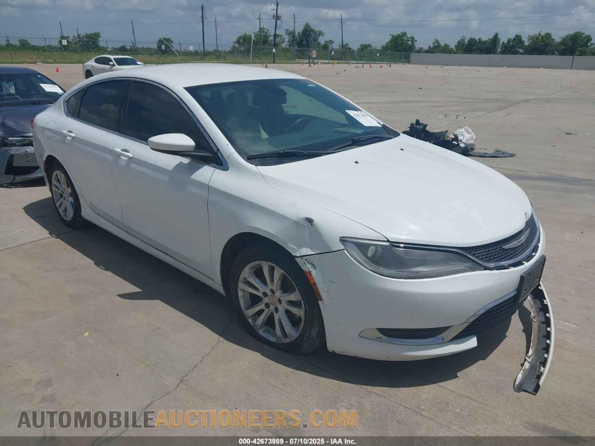 1C3CCCAB2FN552055 CHRYSLER 200 2015
