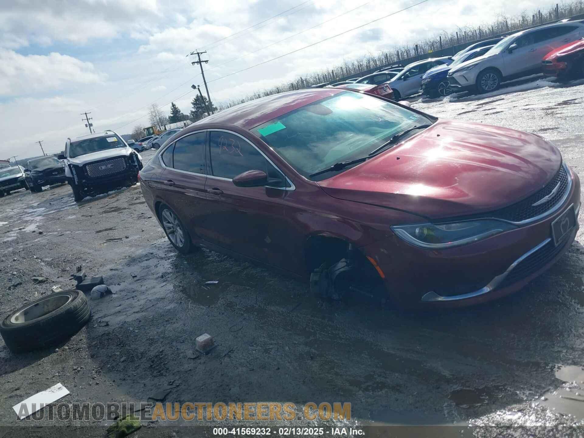 1C3CCCAB2FN596377 CHRYSLER 200 2015