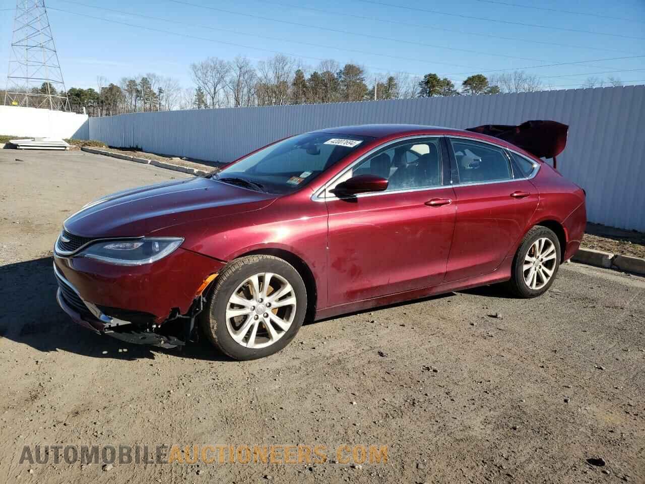1C3CCCAB5FN558366 CHRYSLER 200 2015