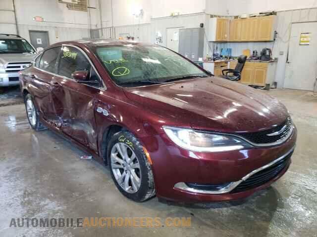 1C3CCCAB7FN647355 CHRYSLER 200 2015
