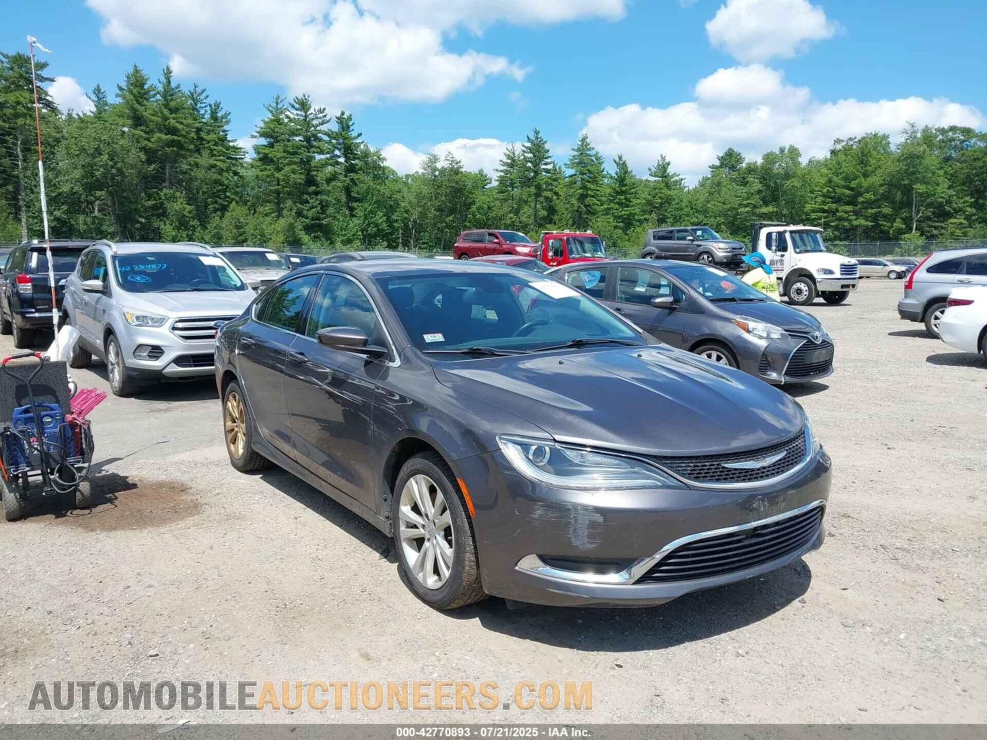 1C3CCCAB9FN724808 CHRYSLER 200 2015