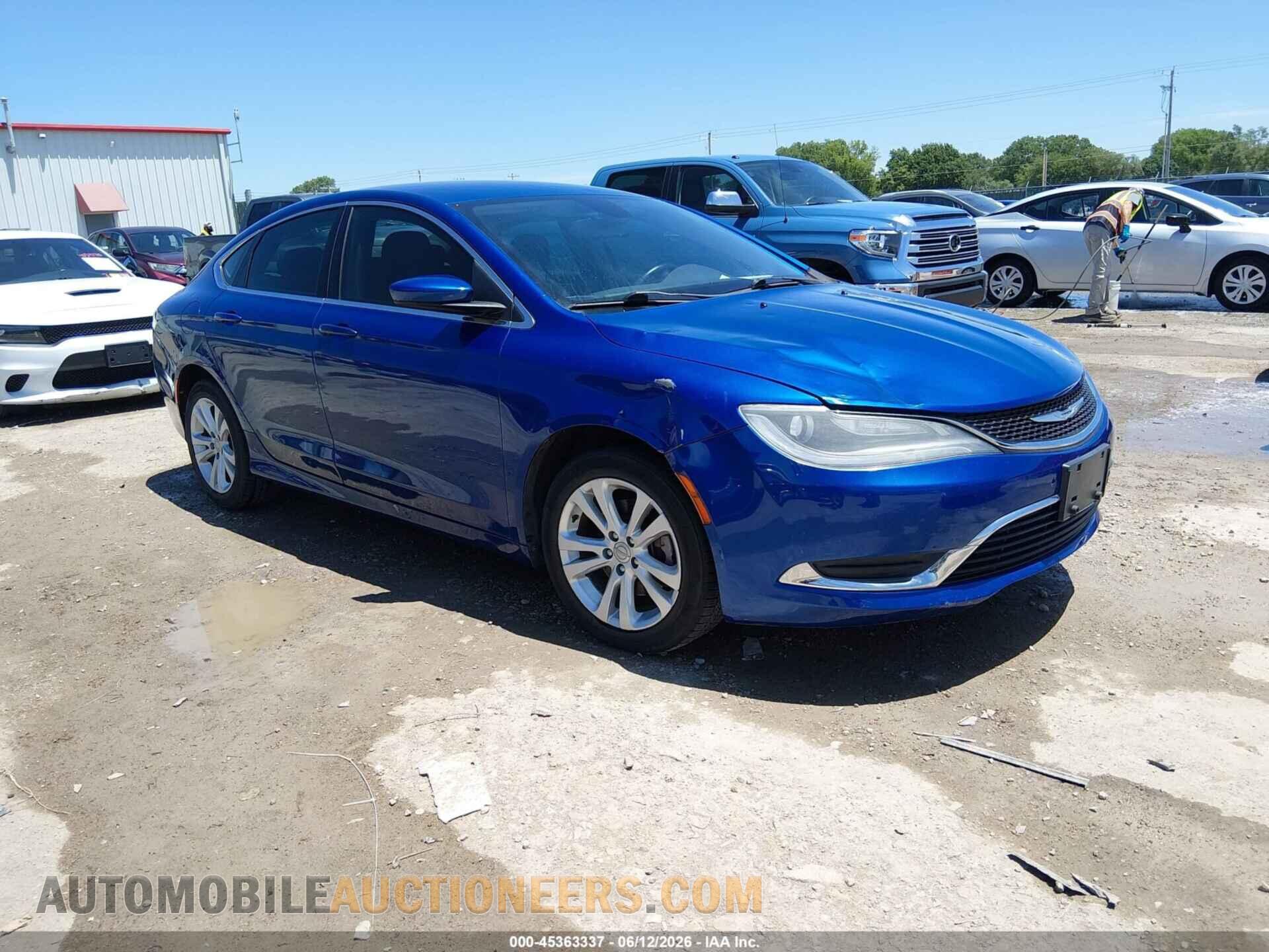 1C3CCCABXFN714689 CHRYSLER 200 2015