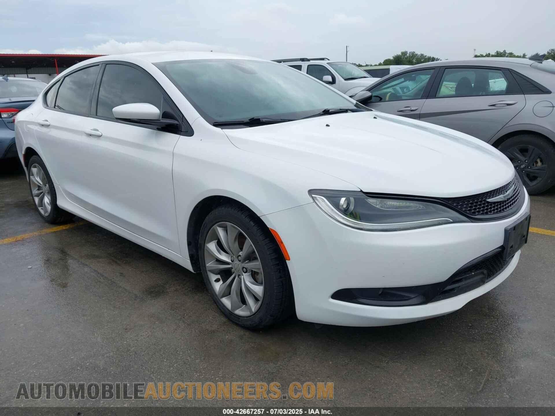 1C3CCCBB3FN691965 CHRYSLER 200 2015