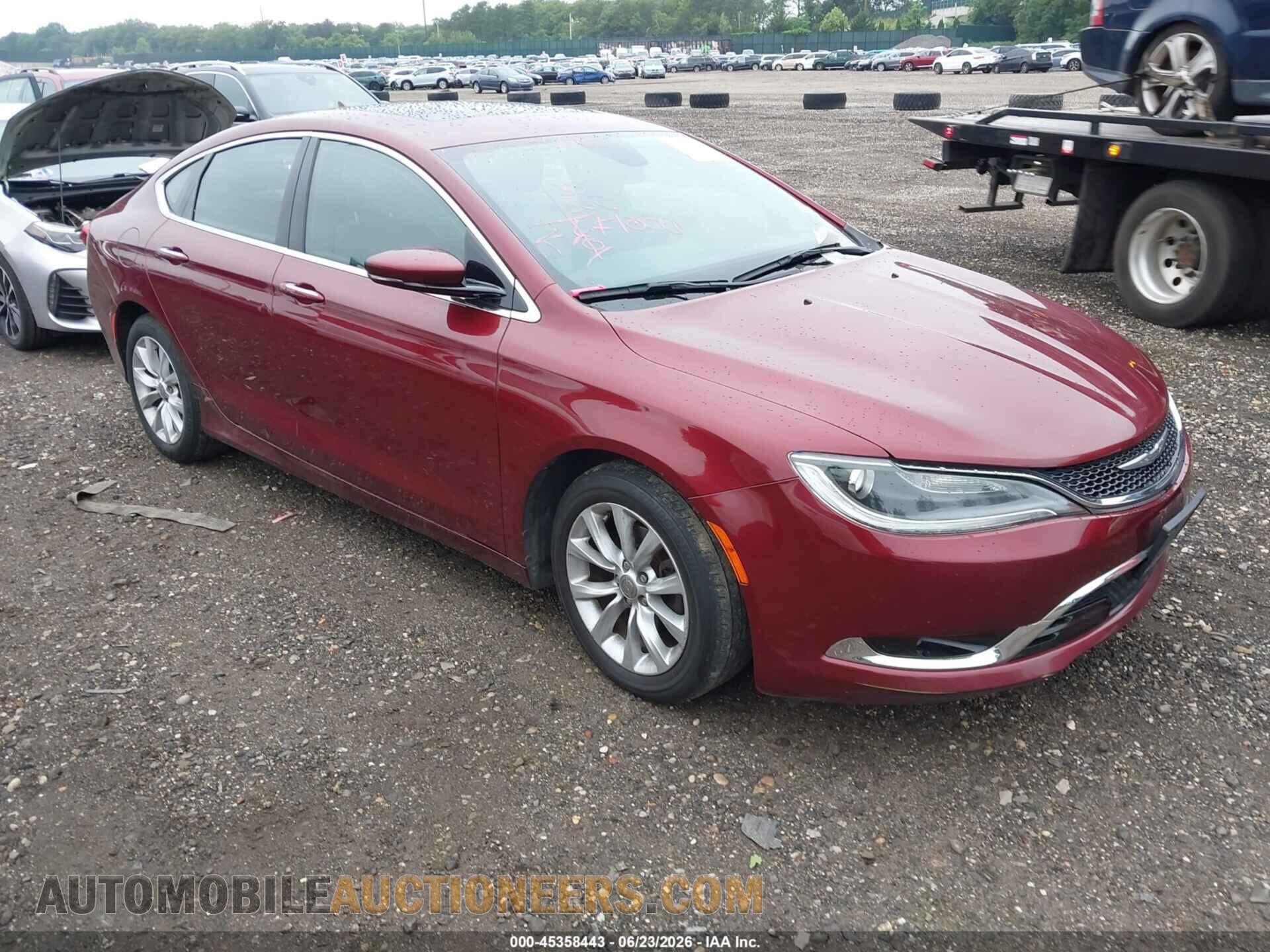 1C3CCCCB5FN525901 CHRYSLER 200 2015