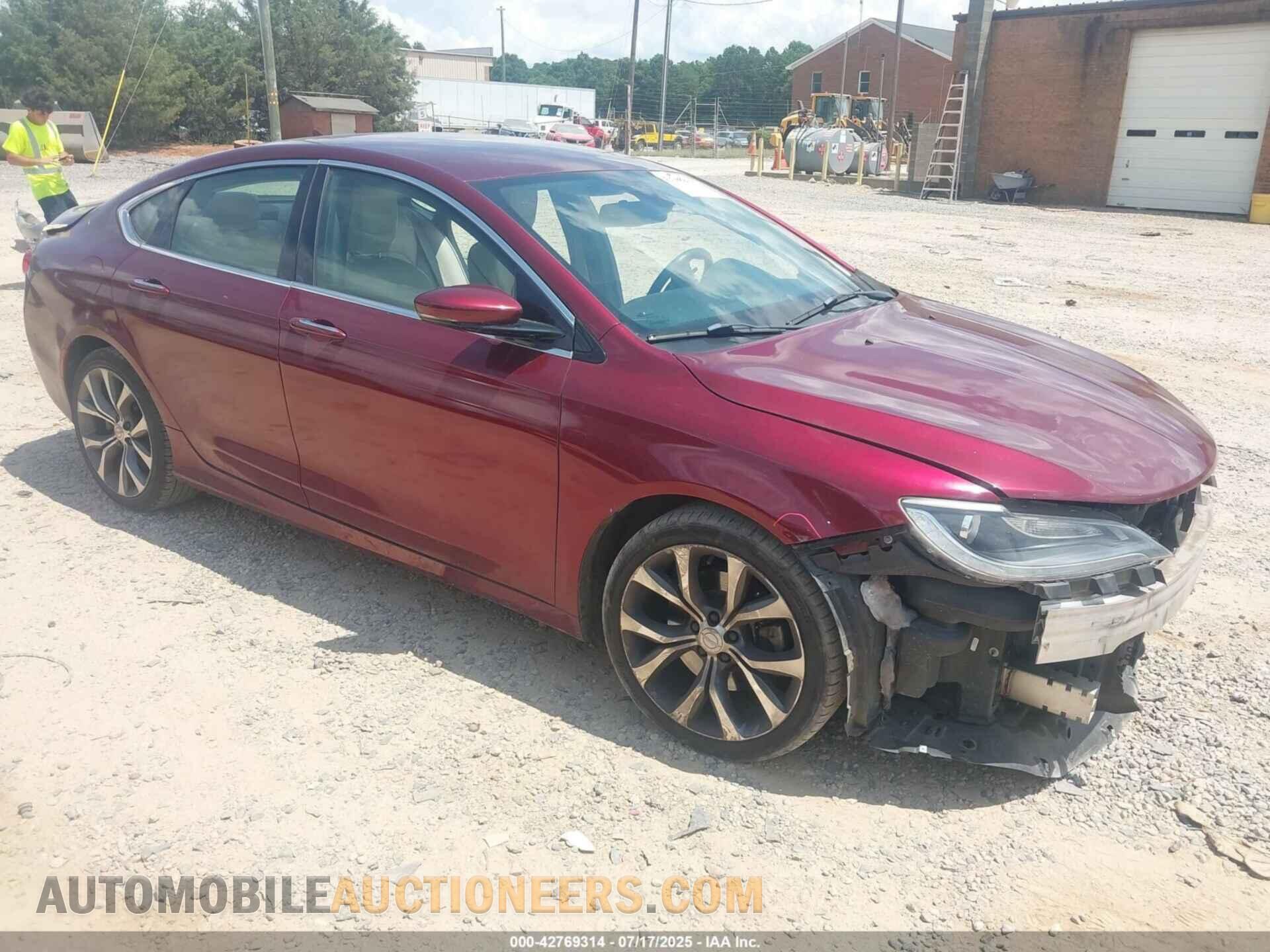 1C3CCCCG2FN620640 CHRYSLER 200 2015