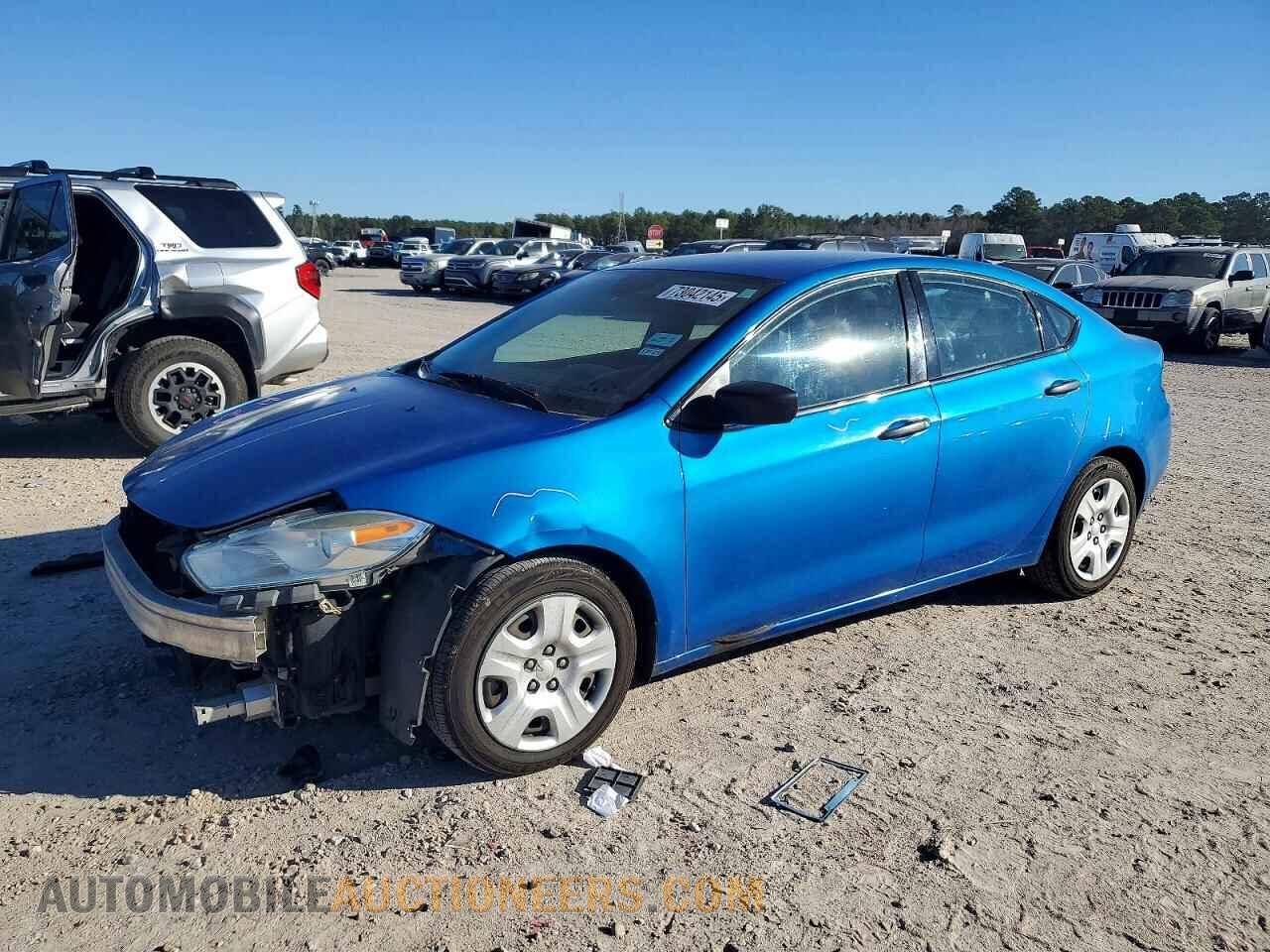 1C3CDFAA2GD682334 DODGE DART 2016