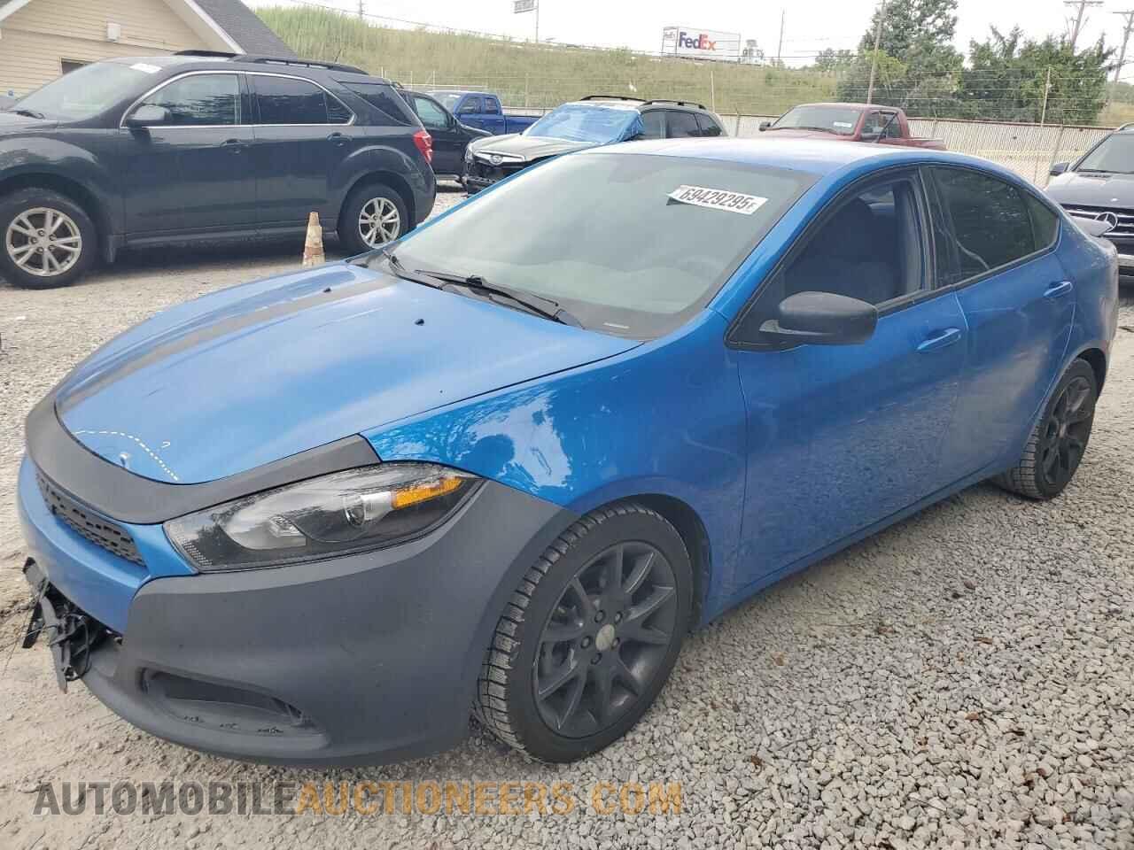 1C3CDFAA3GD607352 DODGE DART 2016