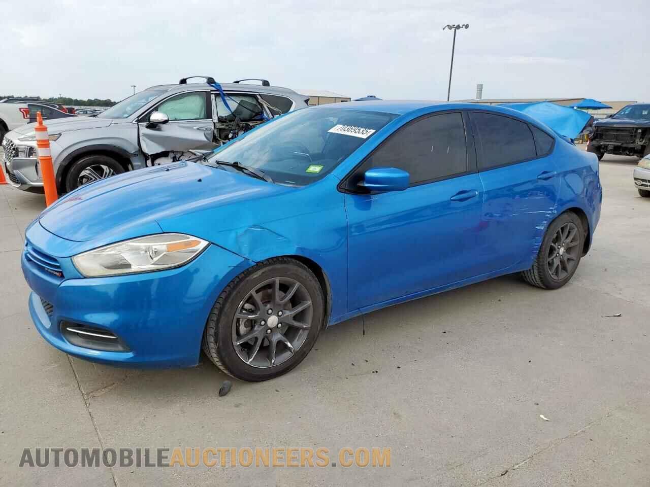 1C3CDFAA4GD704186 DODGE DART 2016