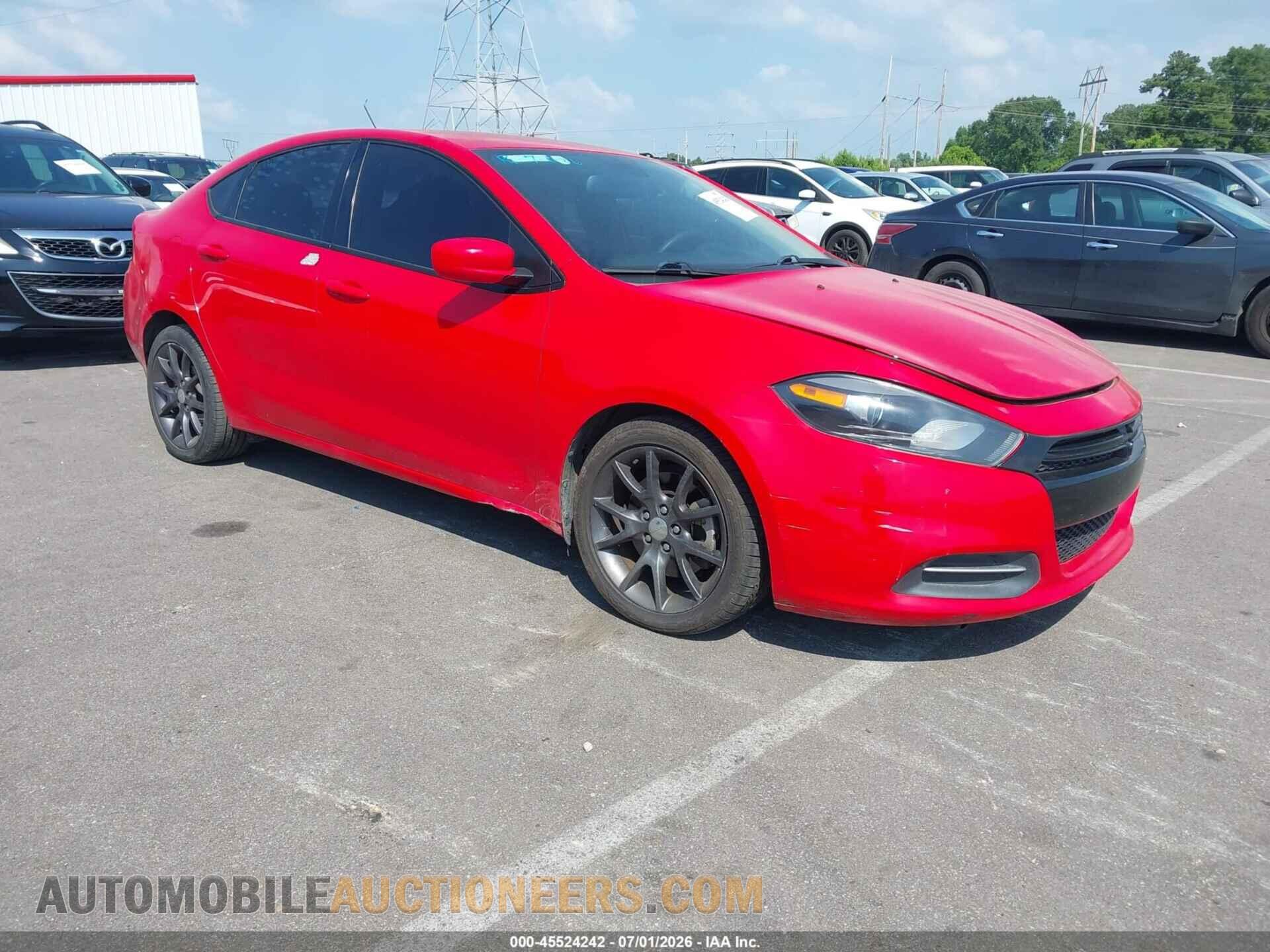 1C3CDFAA6GD623948 DODGE DART 2016
