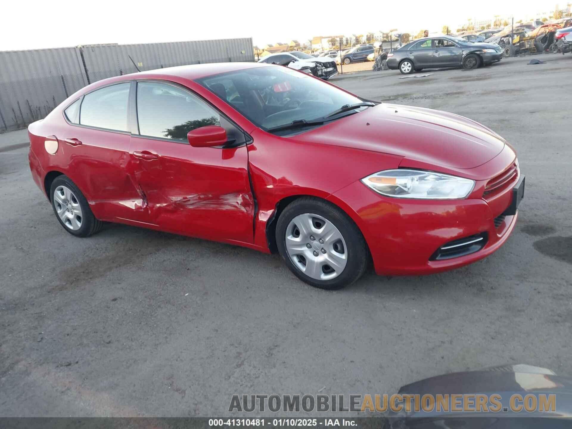 1C3CDFAH6DD216088 DODGE DART 2013