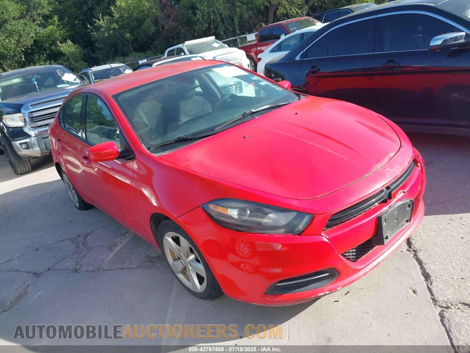 1C3CDFBA2GD652460 DODGE DART 2016