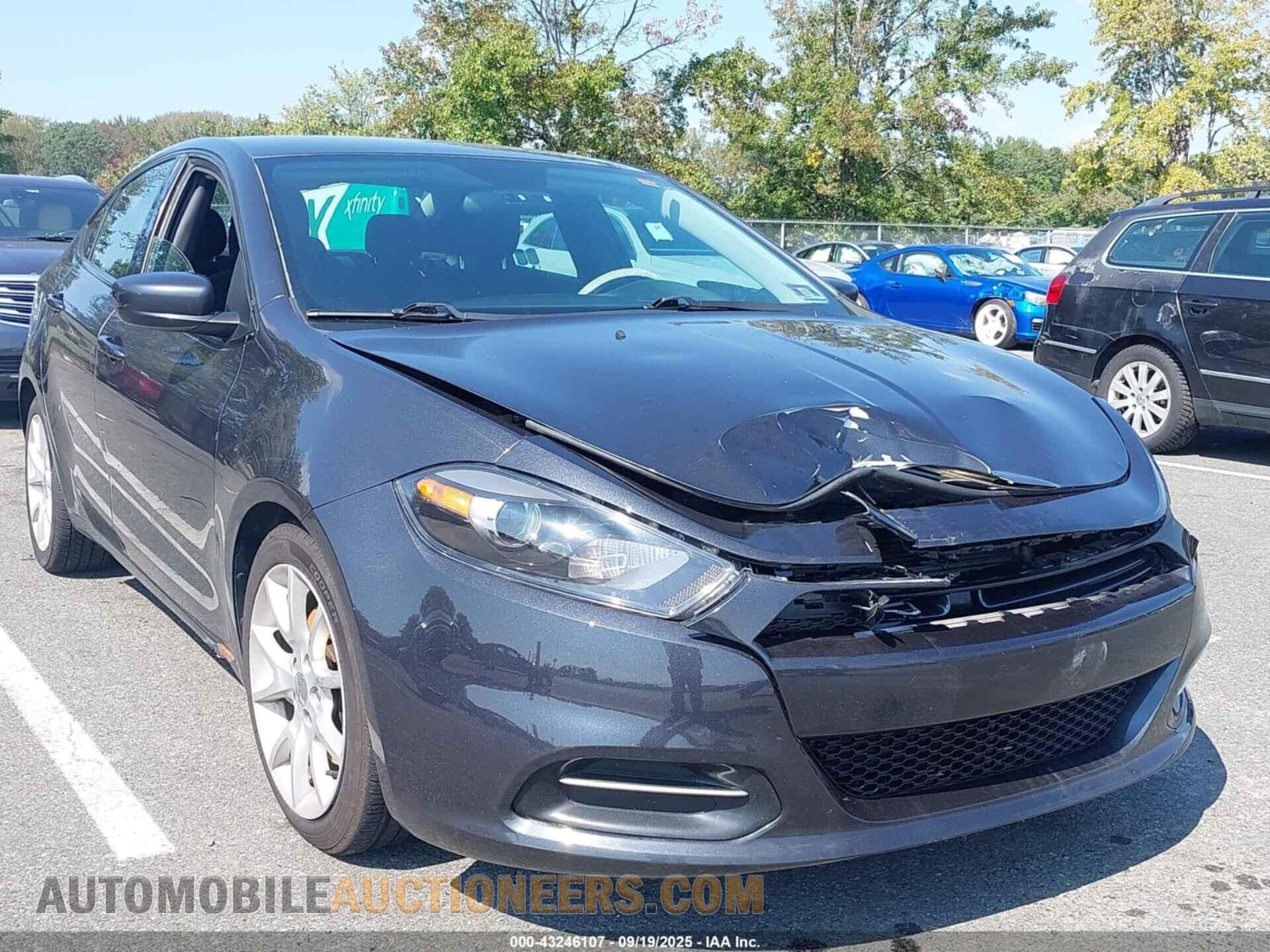 1C3CDFBA5DD302462 DODGE DART 2013