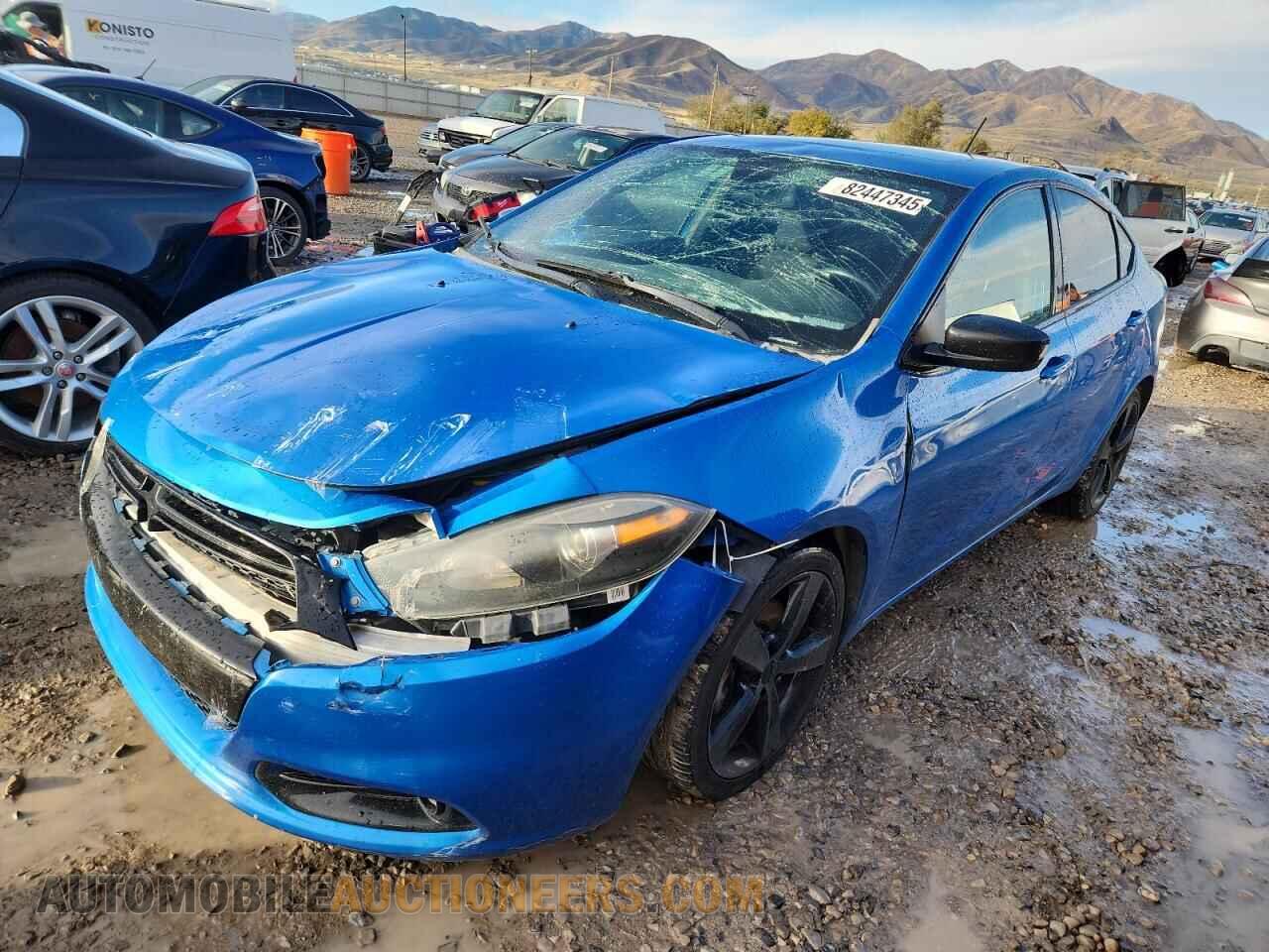 1C3CDFBB8FD200780 DODGE DART 2015