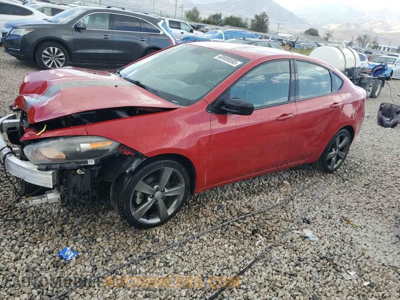 1C3CDFEB0GD539305 DODGE DART 2016