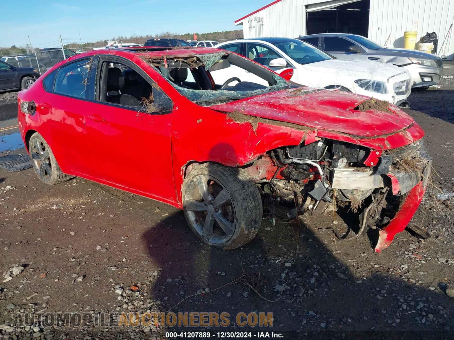 1C3CDFEB2GD625182 DODGE DART 2016