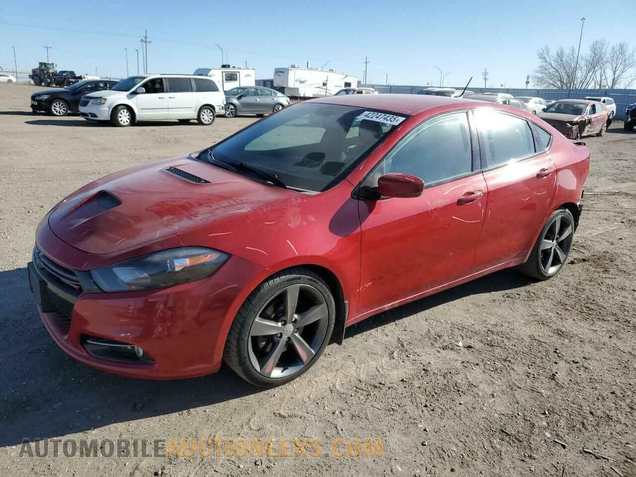 1C3CDFEB2GD682546 DODGE DART 2016