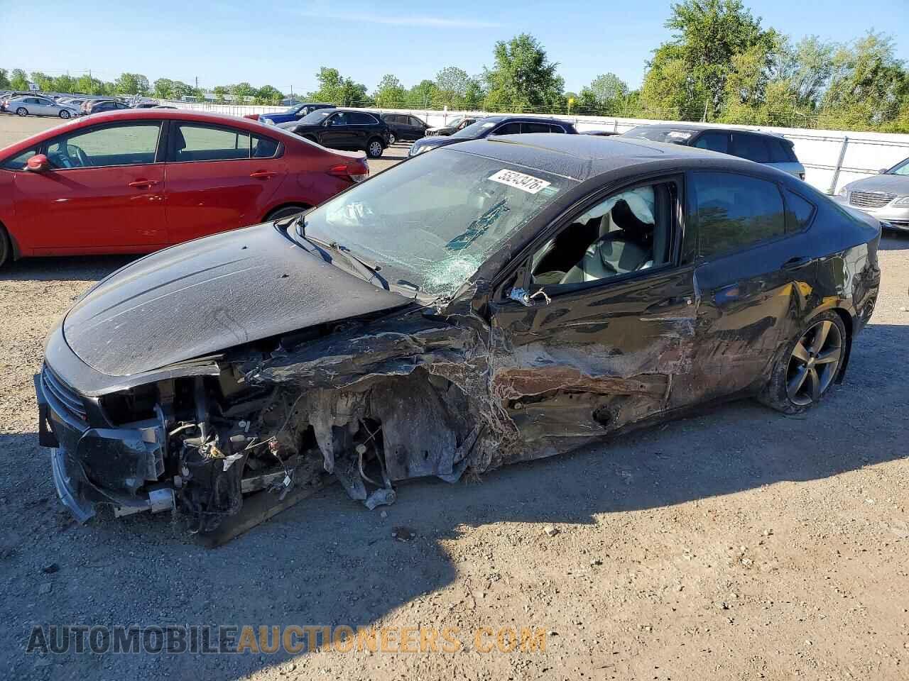 1C3CDFEB3GD593620 DODGE DART 2016
