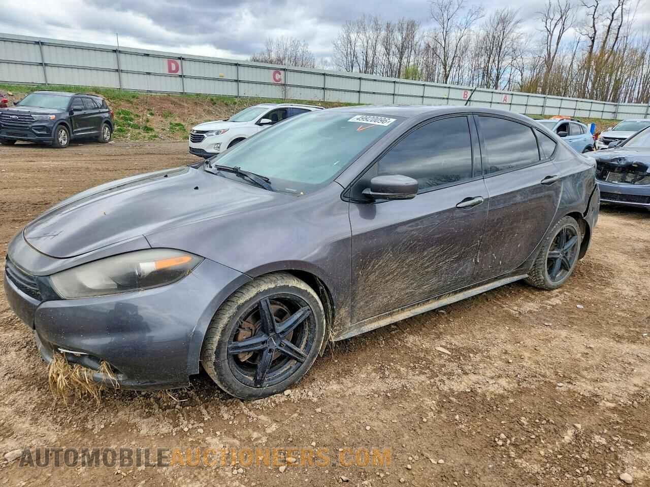1C3CDFEB4GD539274 DODGE DART 2016