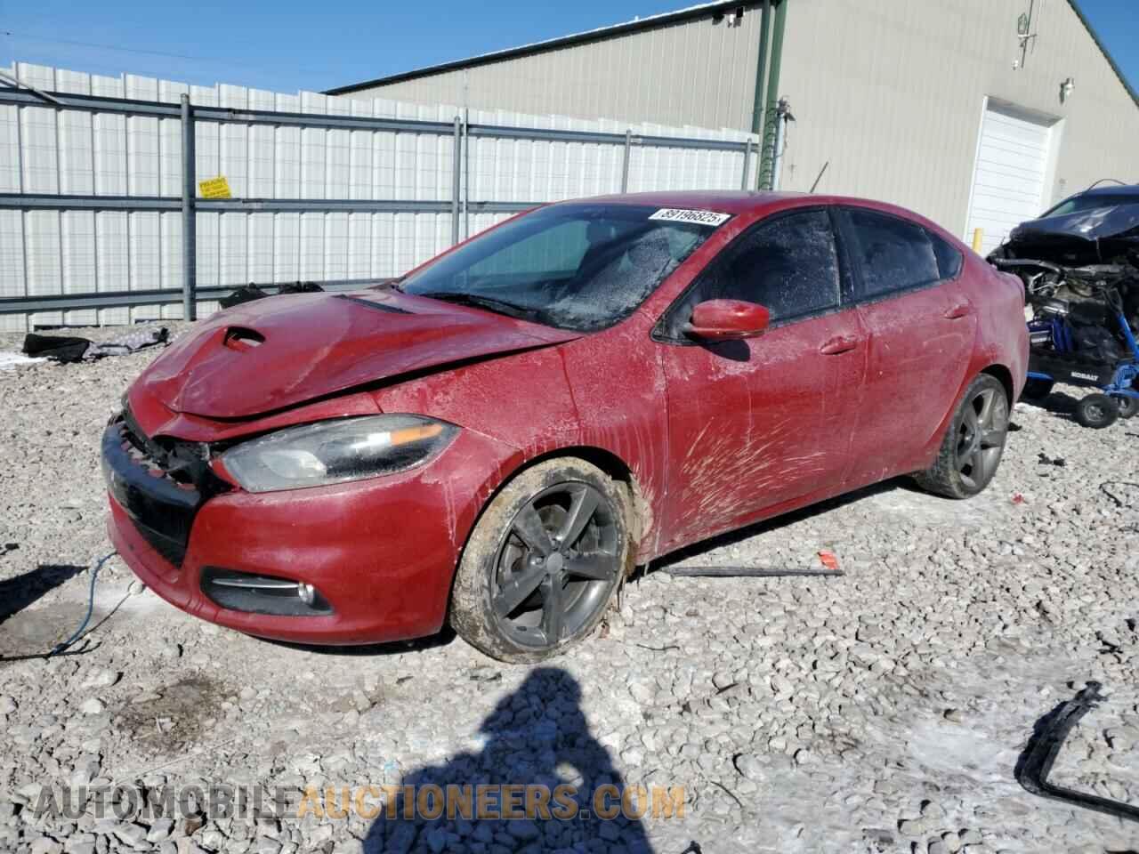 1C3CDFEB6GD593238 DODGE DART 2016