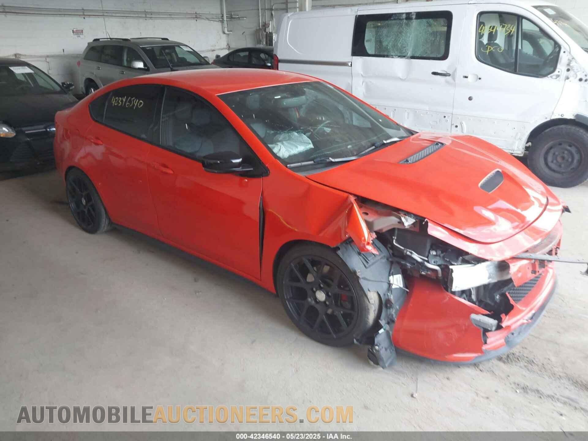 1C3CDFEB7GD701639 DODGE DART 2016