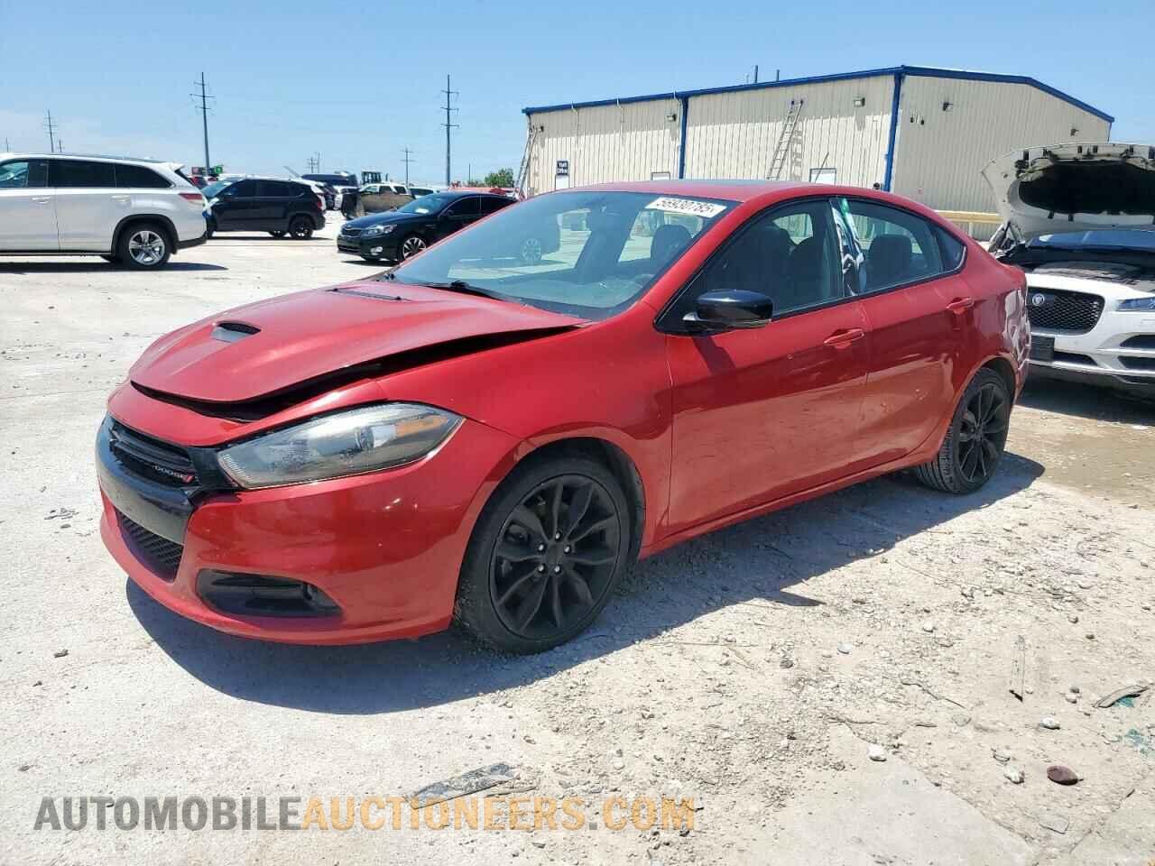 1C3CDFEB7GD749741 DODGE DART 2016