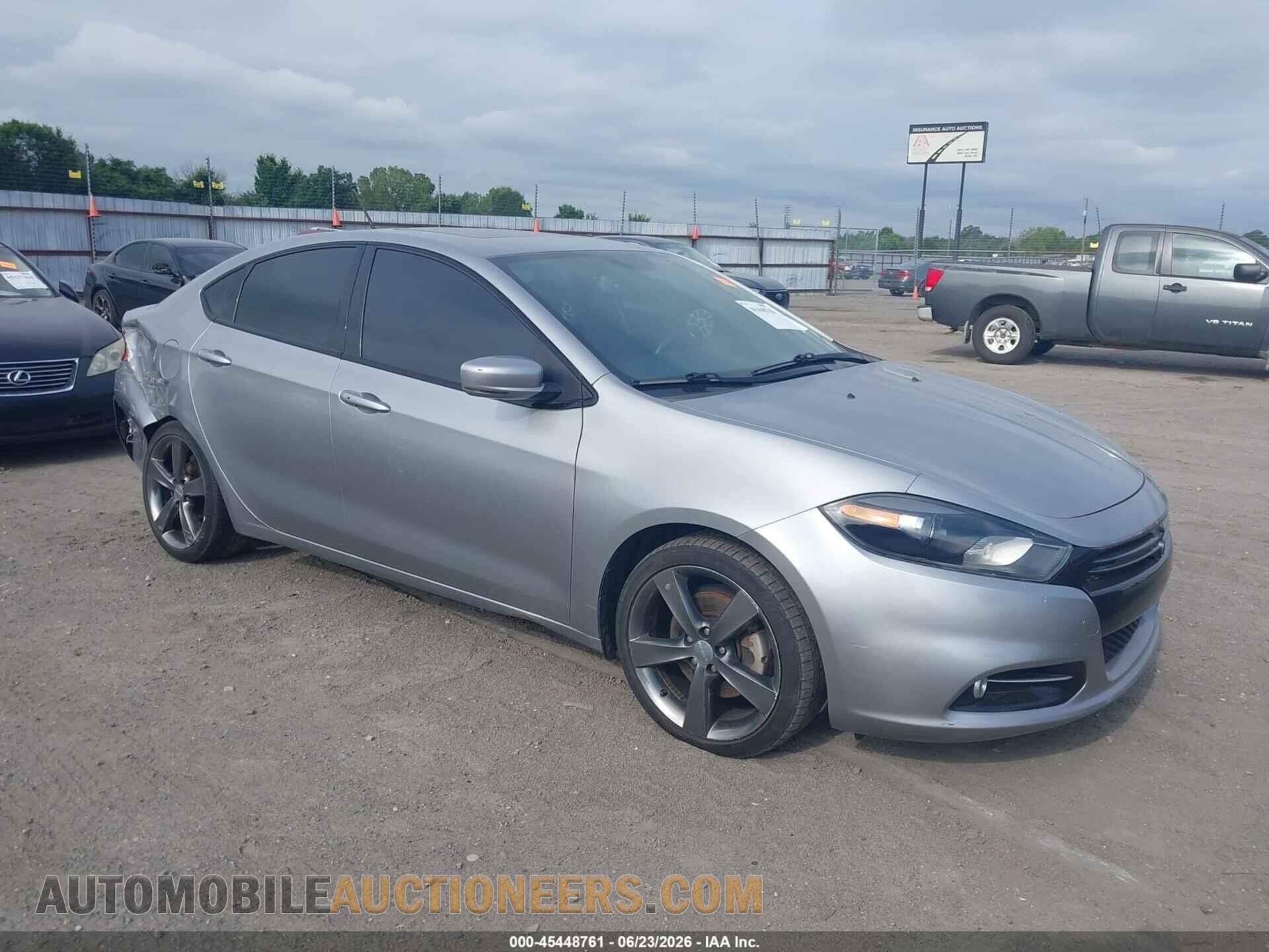 1C3CDFEBXFD254111 DODGE DART 2015