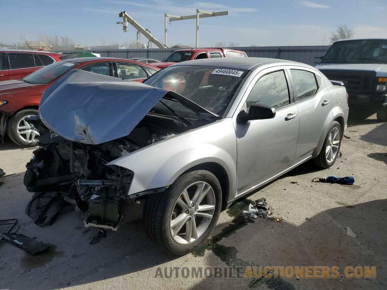1C3CDZAB4EN130772 DODGE AVENGER 2014