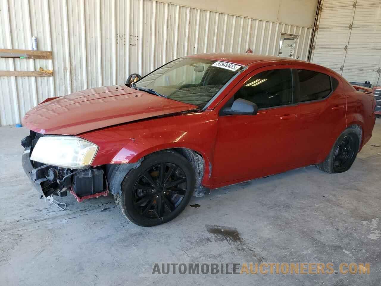 1C3CDZAB6EN130756 DODGE AVENGER 2014