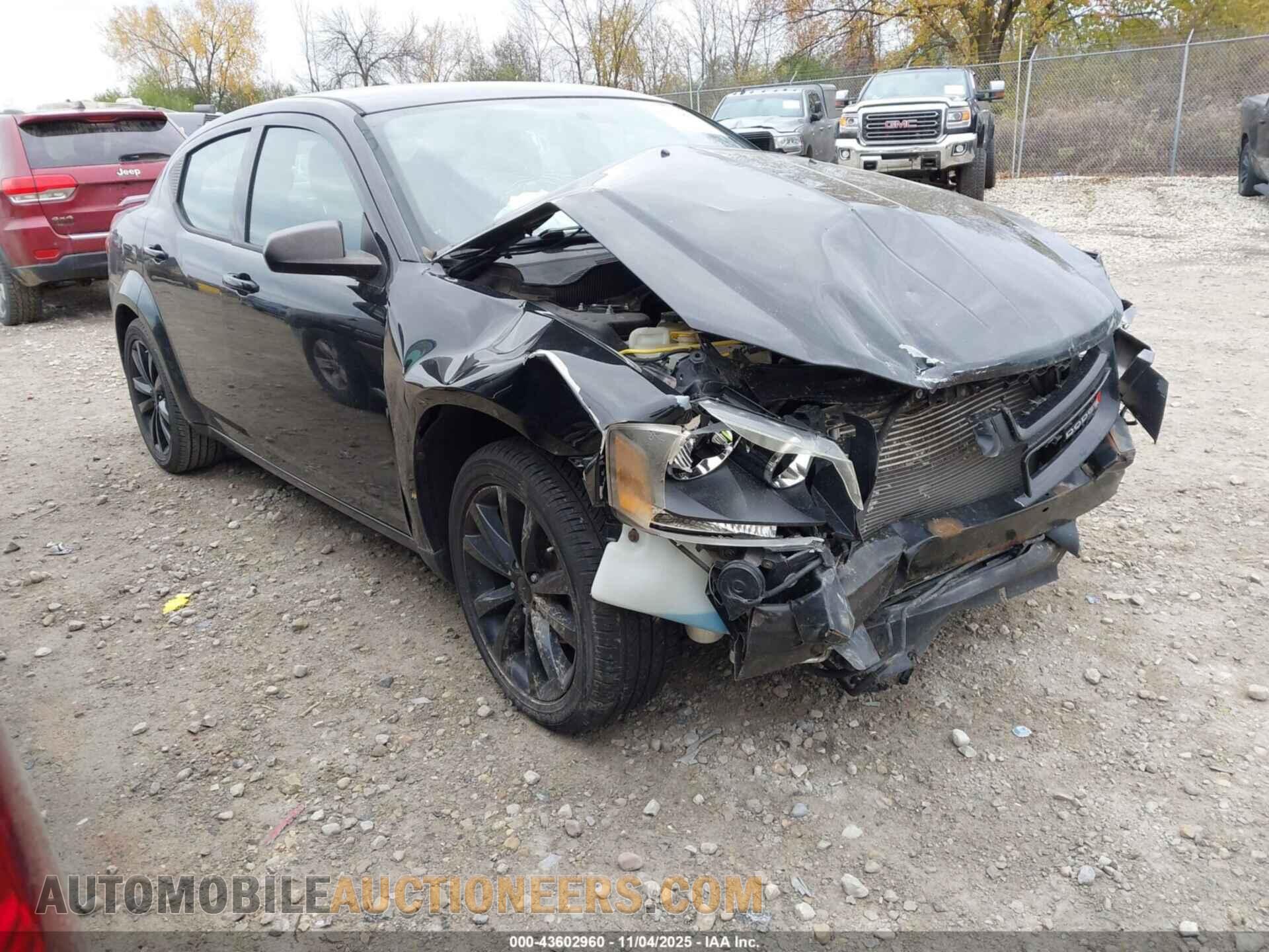 1C3CDZAB6EN200529 DODGE AVENGER 2014