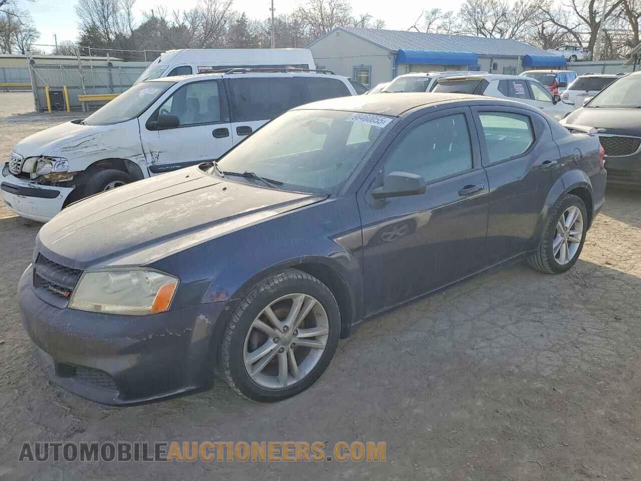 1C3CDZAB9EN166313 DODGE AVENGER 2014