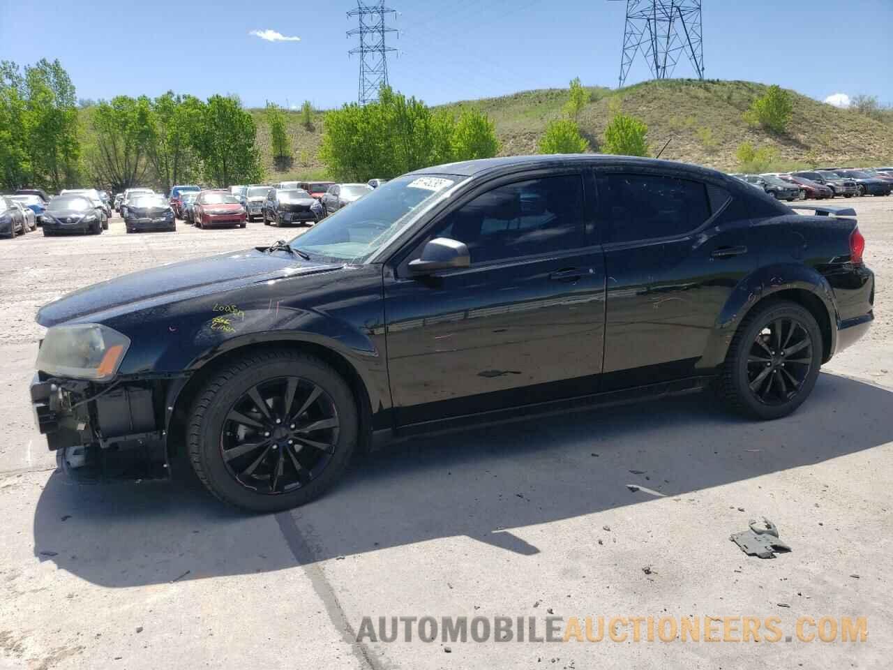 1C3CDZAG6EN165499 DODGE AVENGER 2014