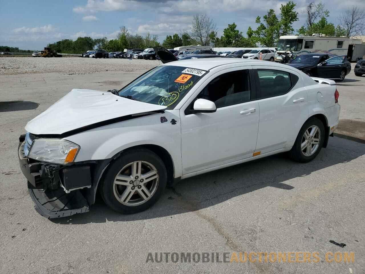 1C3CDZCB5CN161720 DODGE AVENGER 2012
