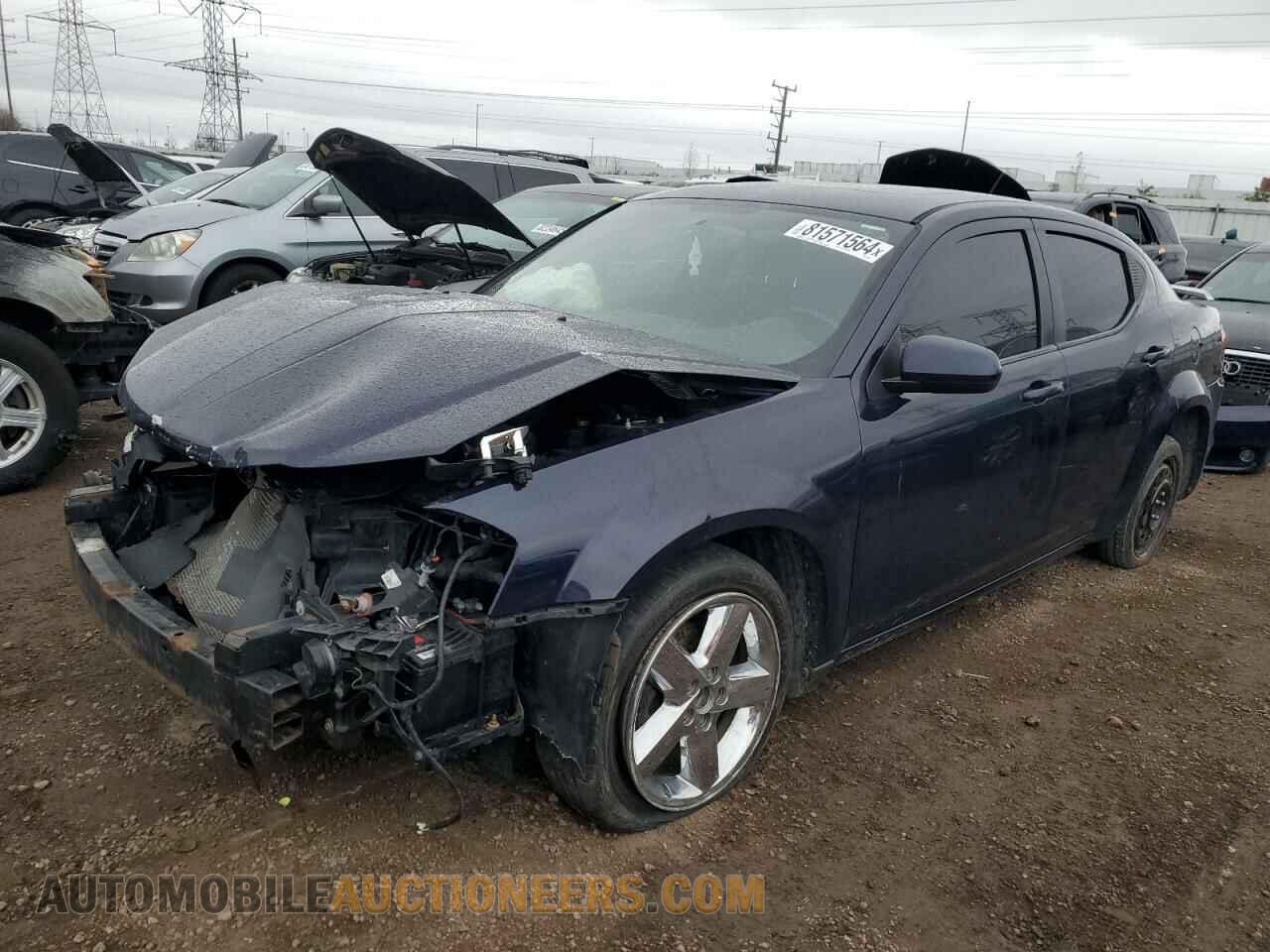 1C3CDZCB6DN683032 DODGE AVENGER 2013