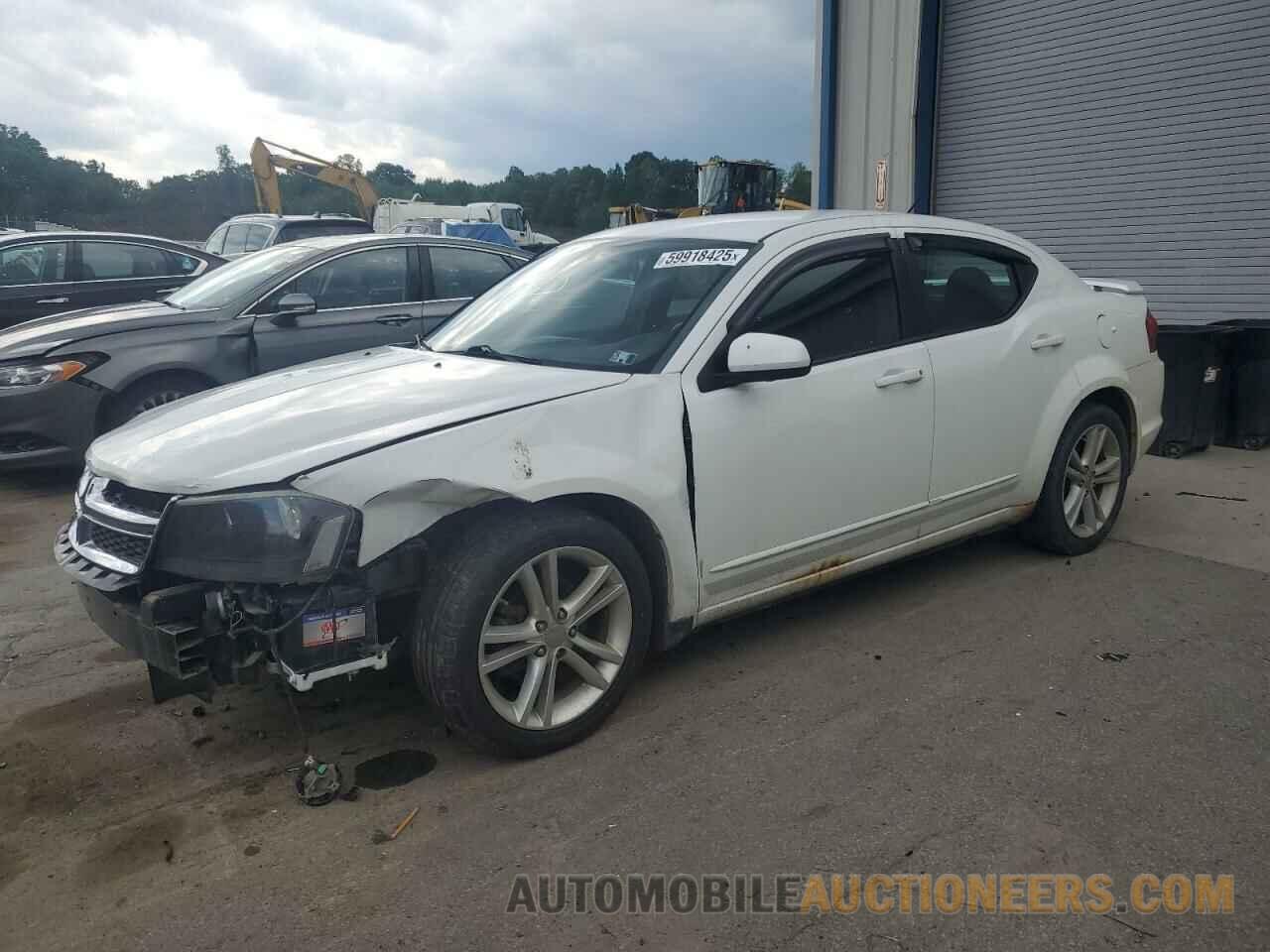 1C3CDZEG3CN310134 DODGE AVENGER 2012