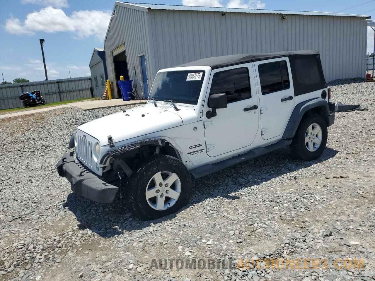 1C4BJWDG0EL134917 JEEP WRANGLER 2014