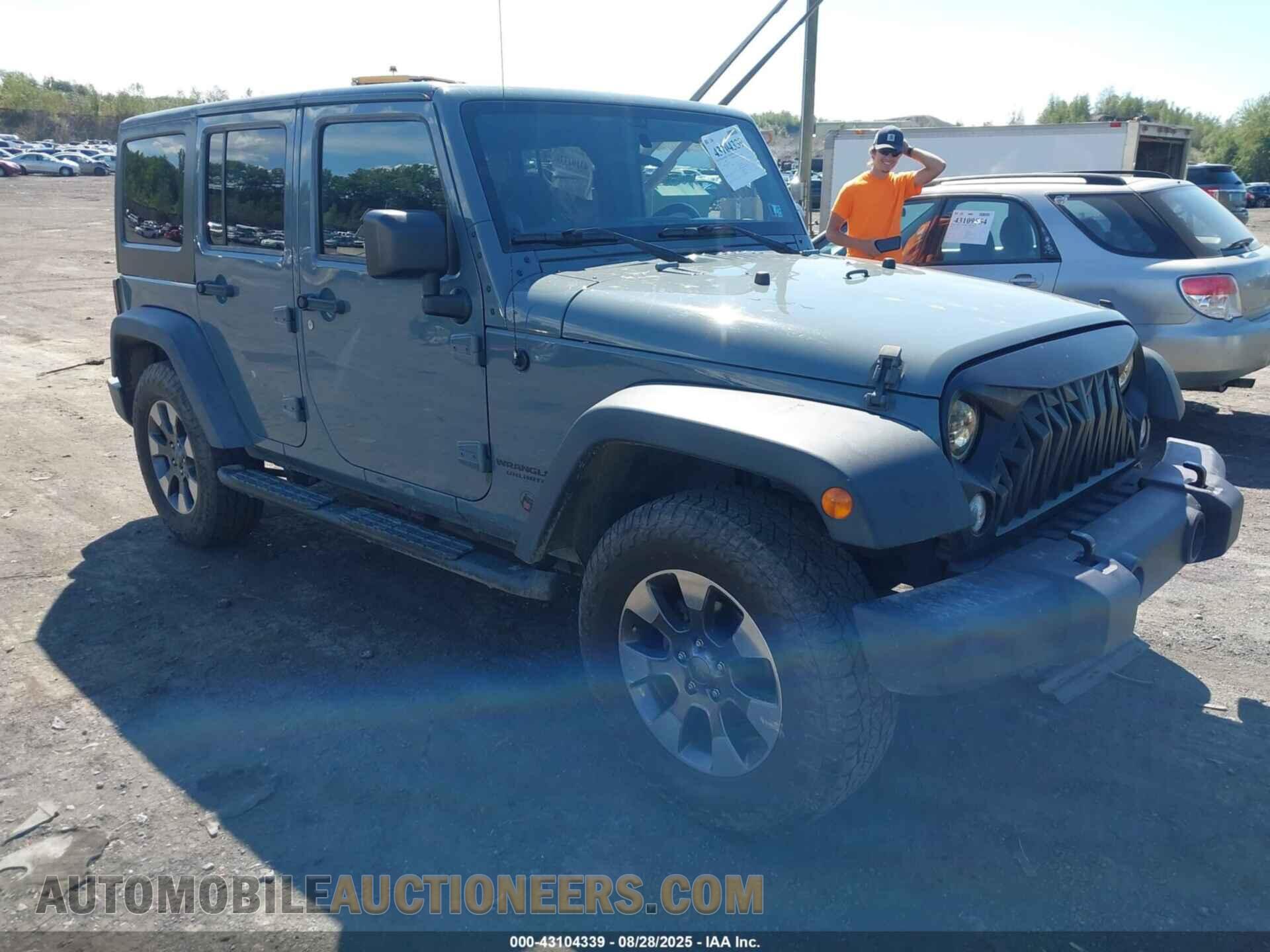 1C4BJWDG3EL201848 JEEP WRANGLER UNLIMITED 2014