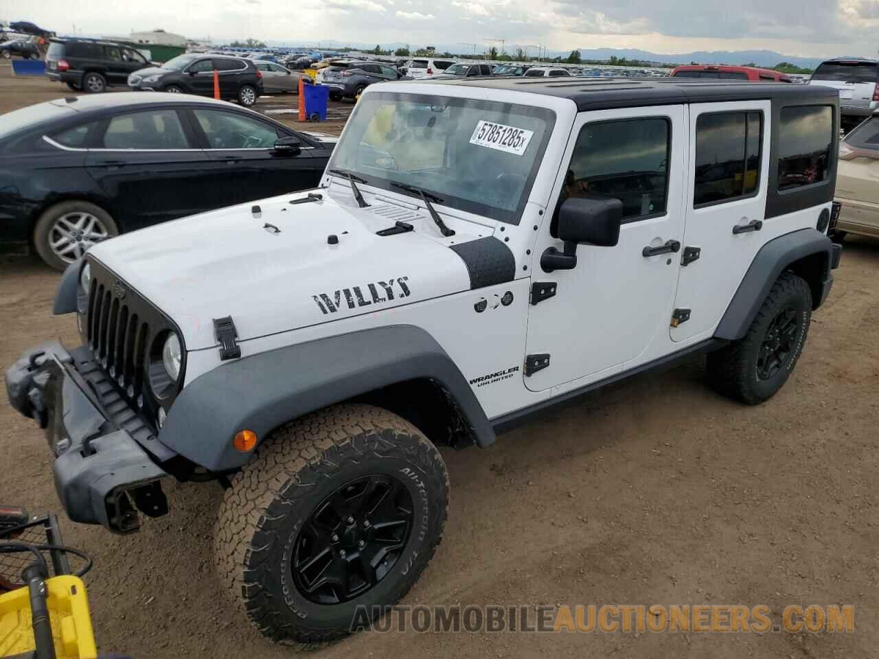 1C4BJWDG4GL129559 JEEP WRANGLER 2016