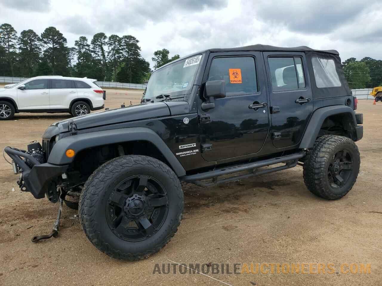 1C4BJWDG6EL311342 JEEP WRANGLER 2014