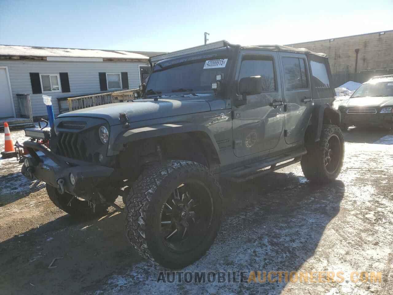 1C4BJWDG7EL284426 JEEP WRANGLER 2014
